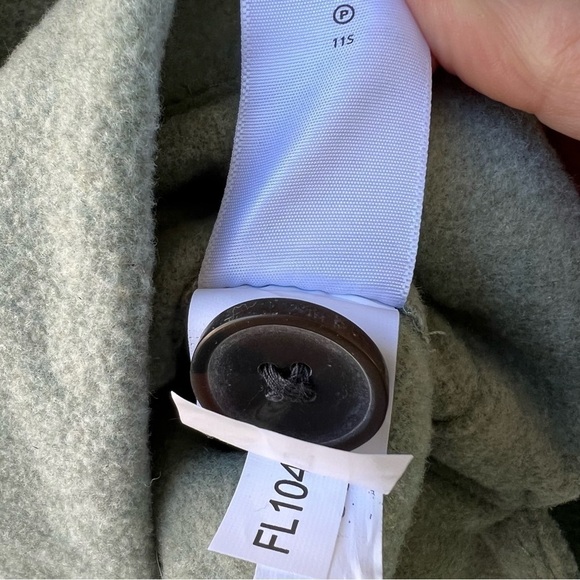 FREE ASSEMBLY SOFT WOOL BLEND SAGE GREEN SHACKET SIZE XL EUC - Picture 6 of 14